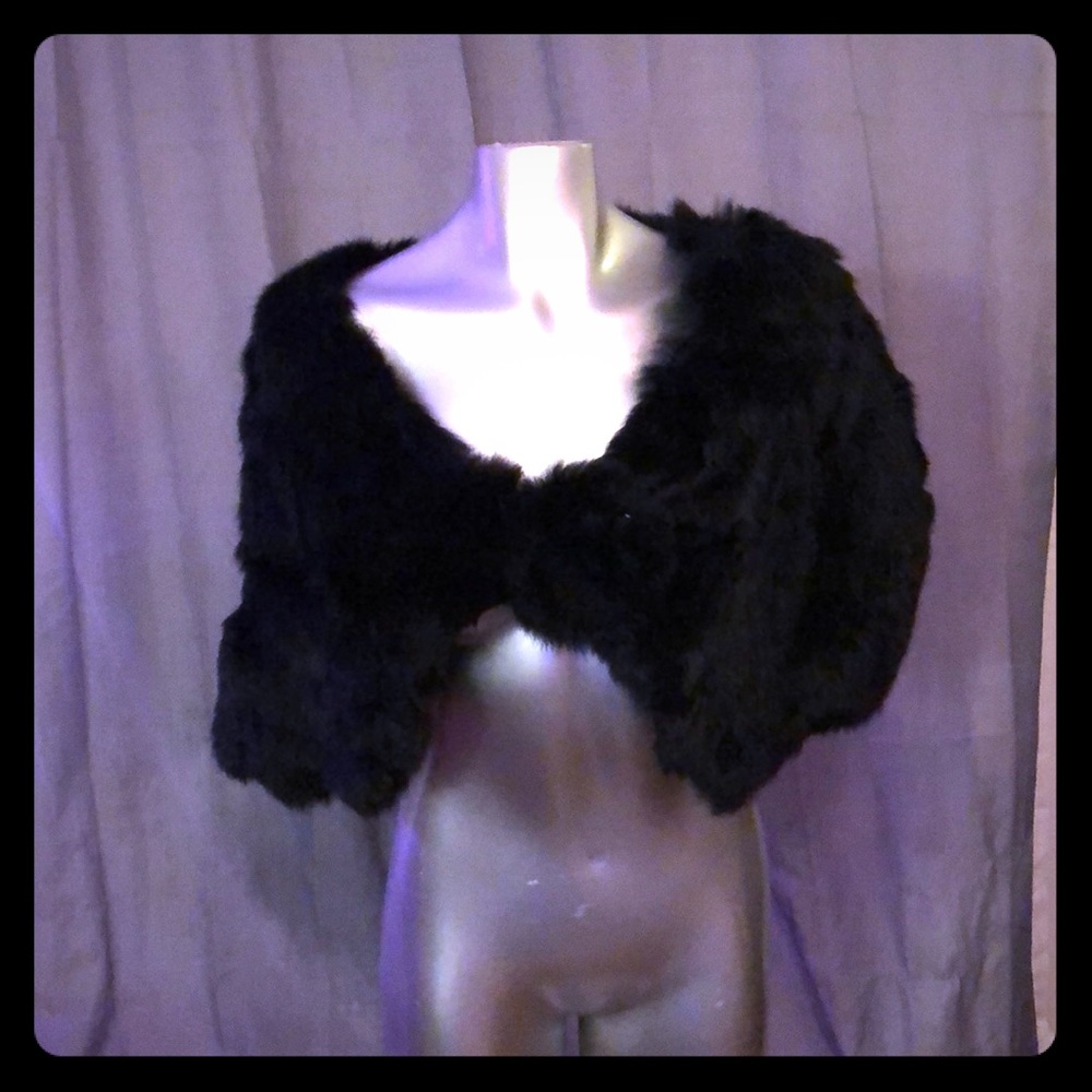 Rabbit Fur Boa